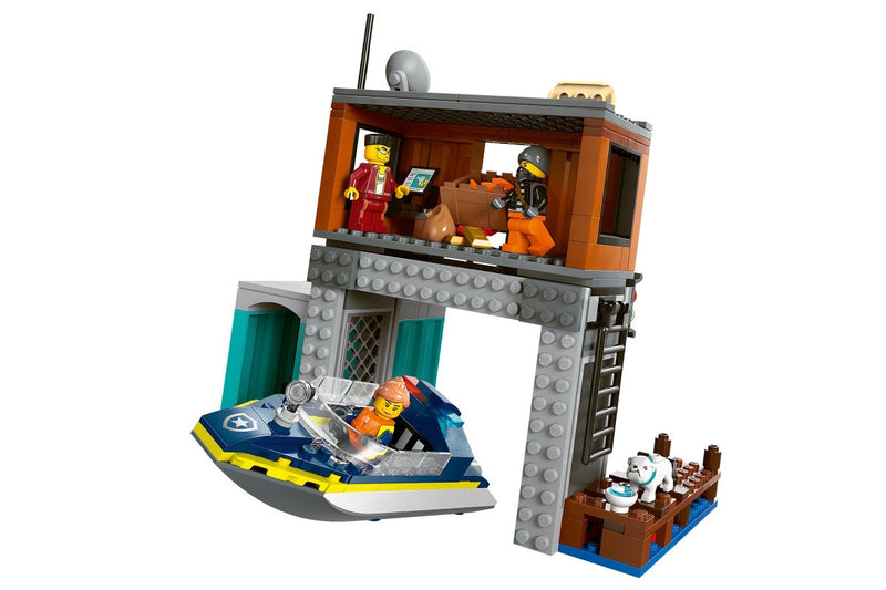 LEGO City: Police Speedboat & Crooks' Hideout - (60417)