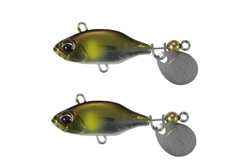 2 Piece Luya Bait Shenshui Vib Metal Tablets Fake Bait Tiller Mouth Bass Bionic Fishing Bait