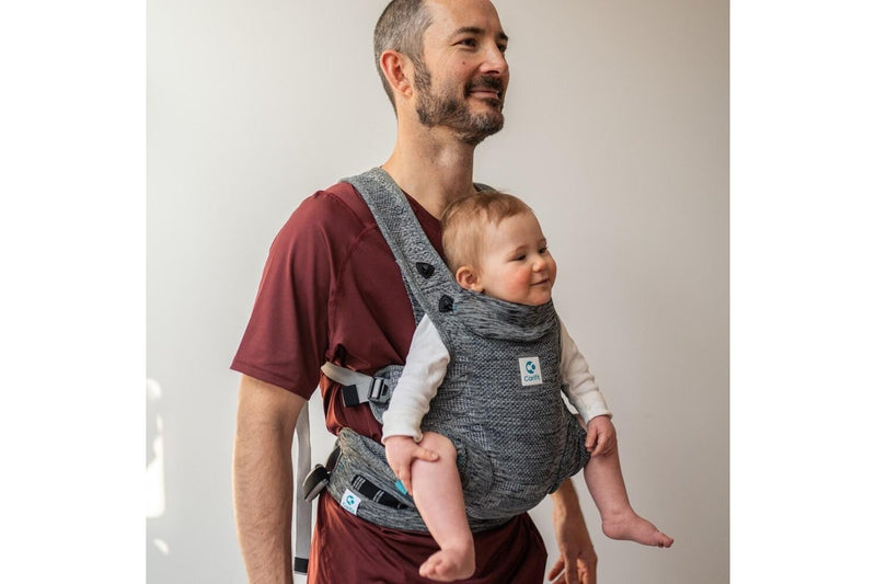 Carifit: Carifit+ Multi-Position Baby Carrier - Cool Grey