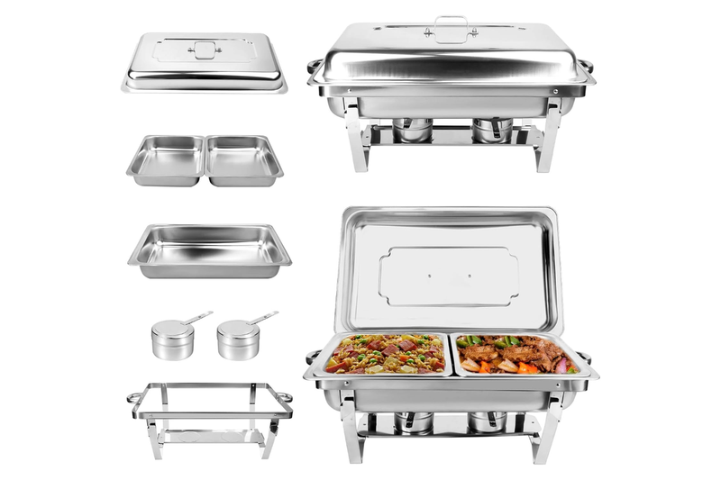 11L Chafing Dish Food Warmer Buffet Set