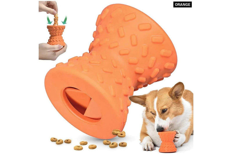 Treat Dispensing Dog Toy Durable Rubber