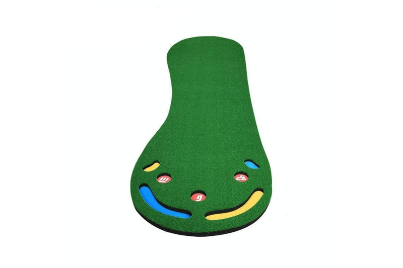 Gl002 Indoor Putting Trainer Big Feet Mini Golf Practice Blanket - Lawn