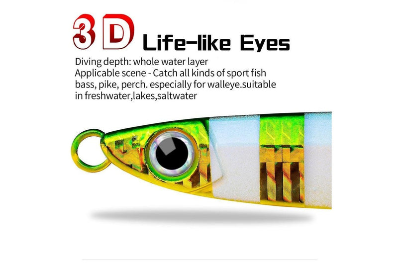 14g Fast Sinking Laser Boat Fishing Lure For Sea Fishing