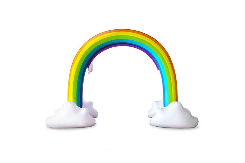 Inflatable Rainbow Sprinkler Toy Large Outdoor Water Toy for Kids