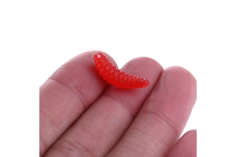 50 Piece 20mm Soft Bait Worms For Fishing Gear