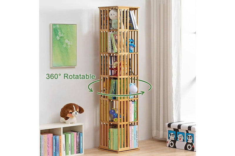 Display Bookshelf Rotable