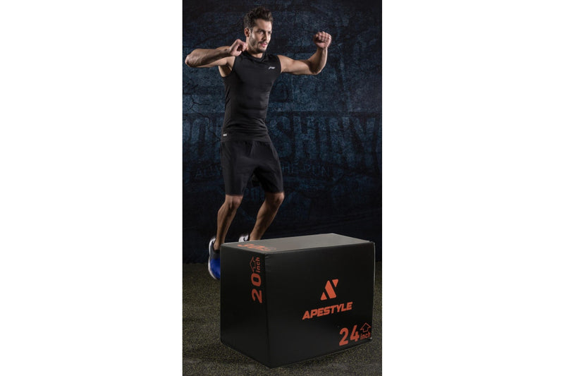 Ape Style 3 in 1 Foam Plyometric Box - 76x51x61cm