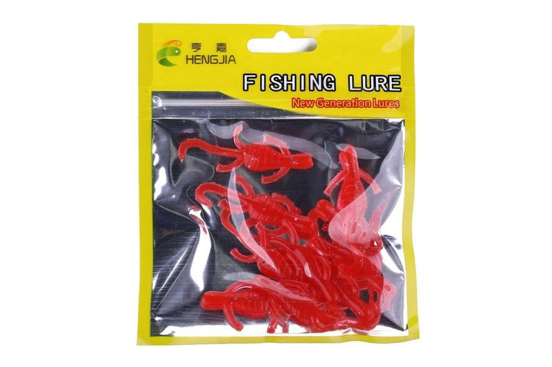 10 Piece 5cm/1g Gecko Shaped Soft Fish Bait For Fishing