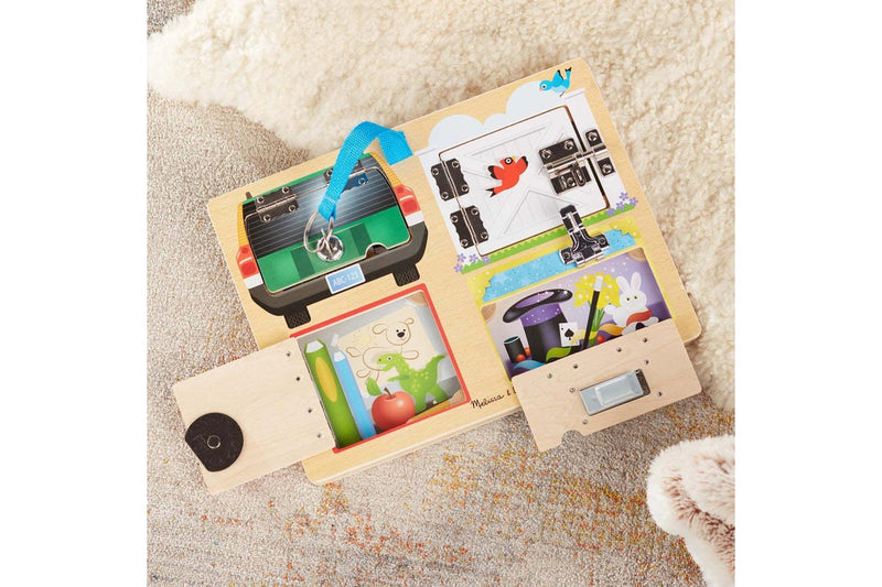 Melissa & Doug: Locks & Latches - Activity Board