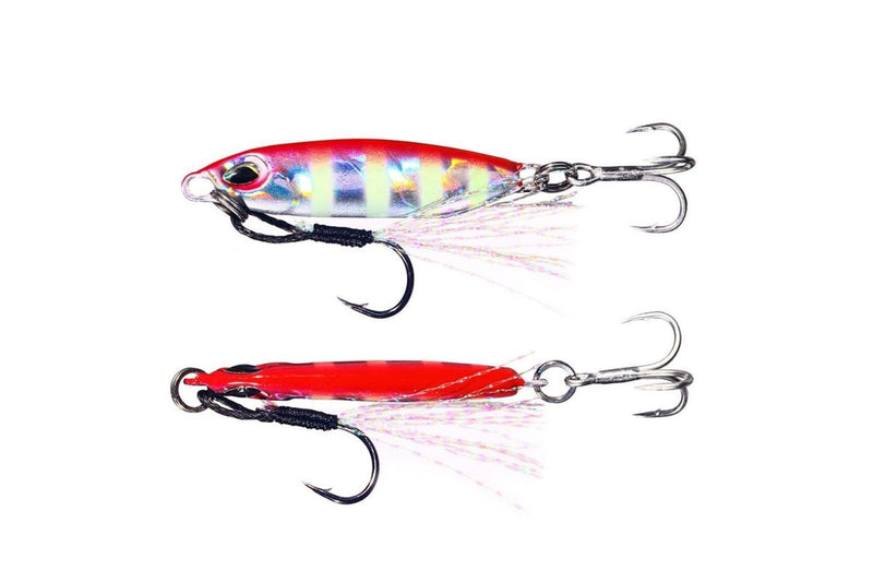 Pack Of 2 Shore Casting Lead Fish Lure 32g Double Hook Long Distance Sinker