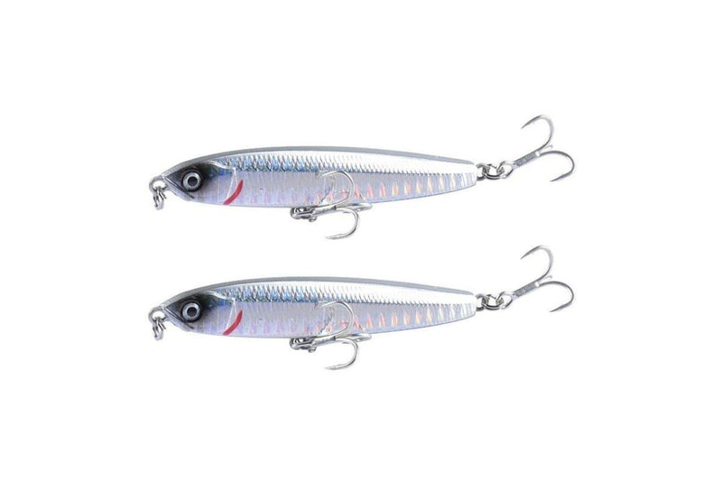 Pack Of 2 Ch79 Sinking Pencil Lures 10.4cm 18g Long Casting Hard Bait