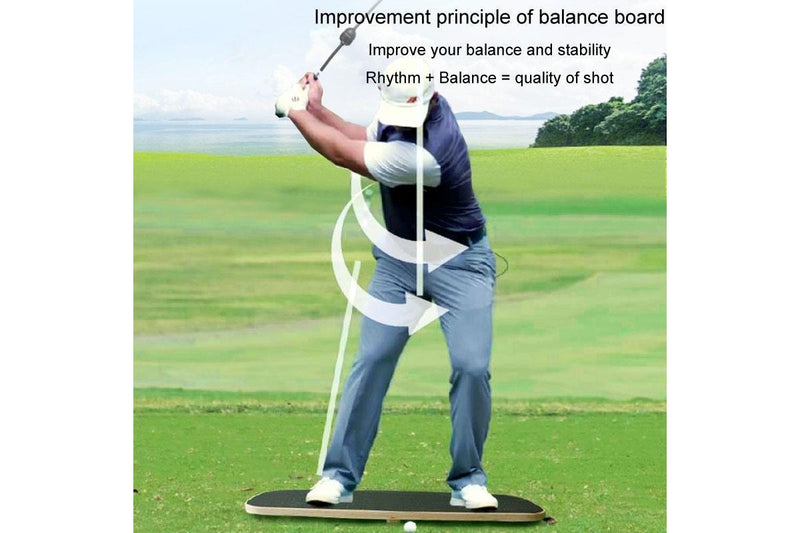 Hl011 Golf Left / Right Center Of Gravity Transfer Plate Improve Balance And Stability For Beginners