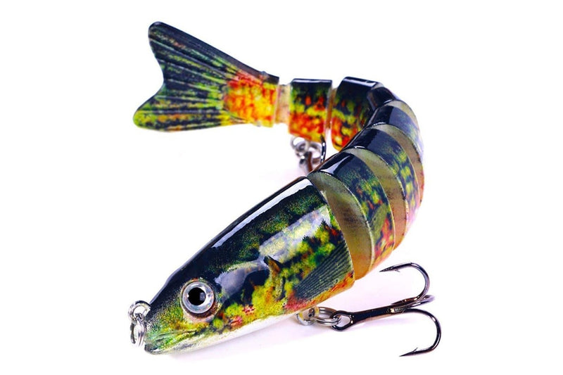 Multi Section Fish Minnow Bionic Sinking Lures 12.8cm 18g