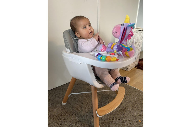 Moose Baby: Sinclair High Chair - Grey