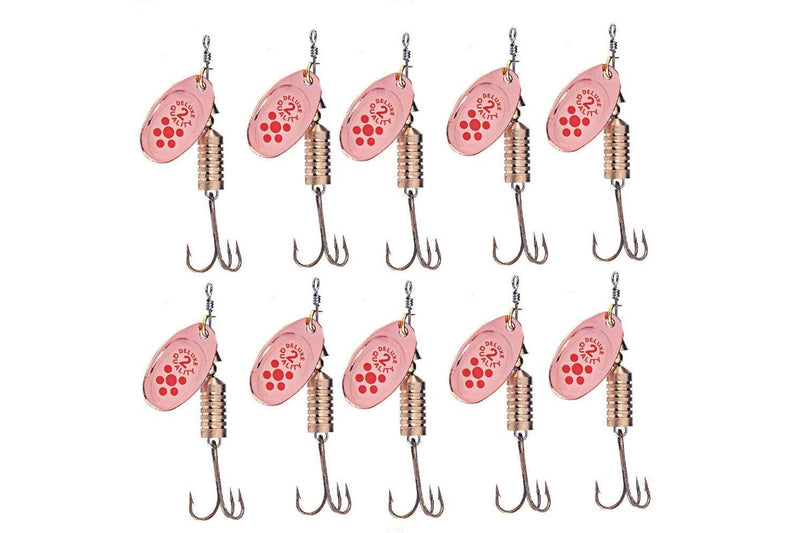 10 Piece Freshwater Sequin Road Bait 6.7cm/7g