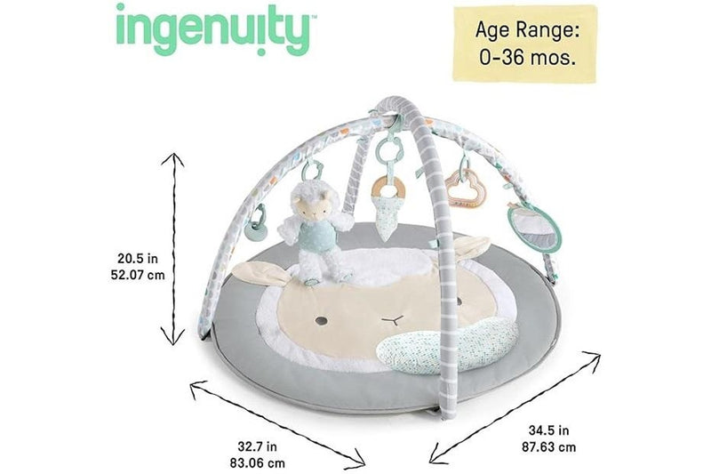 Ingenuity: Sheppy Spot Plush Activity Gym - Corrie