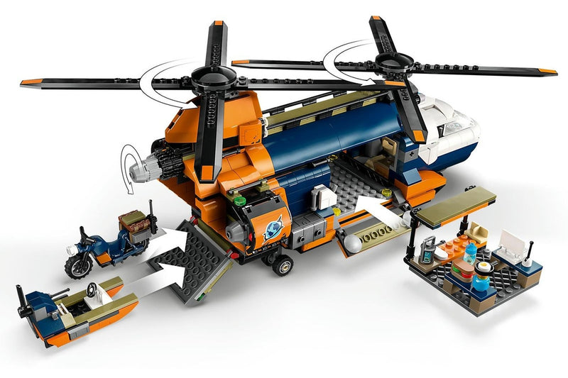 LEGO City: Jungle Explorer Helicopter at Base Camp - (60437)