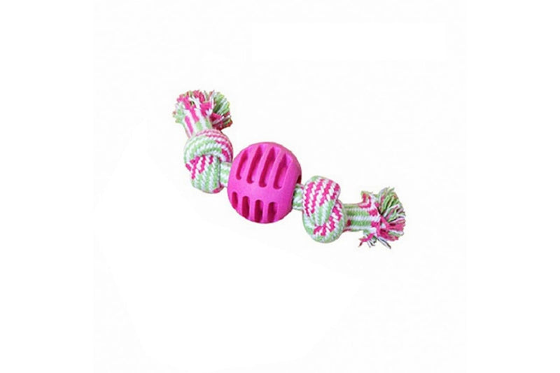 Eco-friendly Quality Pet Rope Chew Ball Toys For Puppies Teething & Relieves Stress