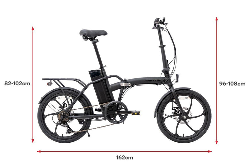 Fortis Shimano 6-Speed 20" Foldable Electric Bike