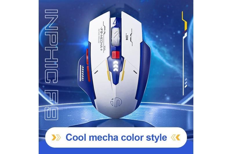 INPHIC F9 2.4G Wireless Silent Gaming Office Mouse - NZ Stock