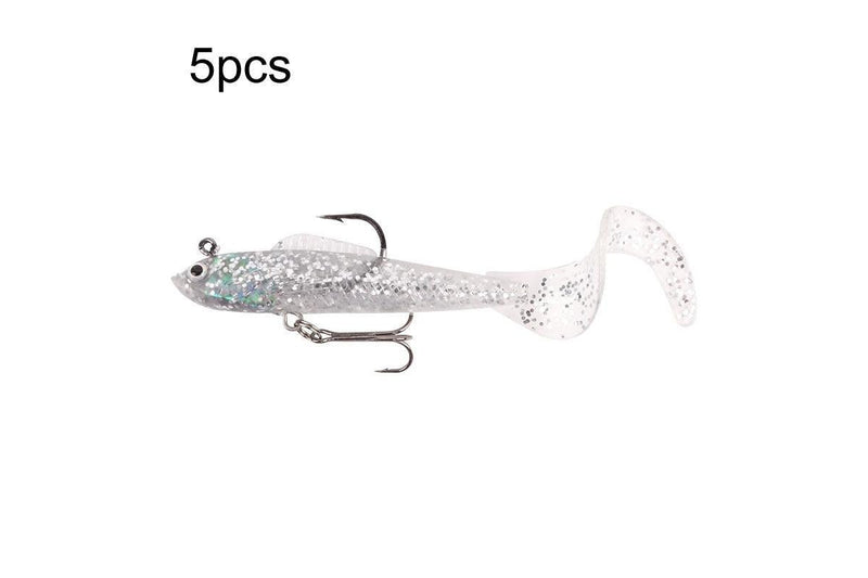 5 Roadrunner Soft Luminous Leadhead Lures