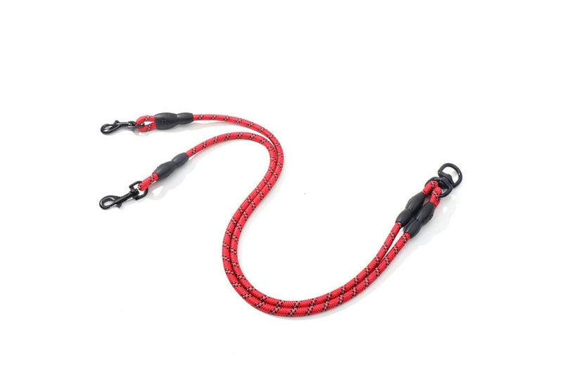 Reflective Nylon Couple Dog Leash