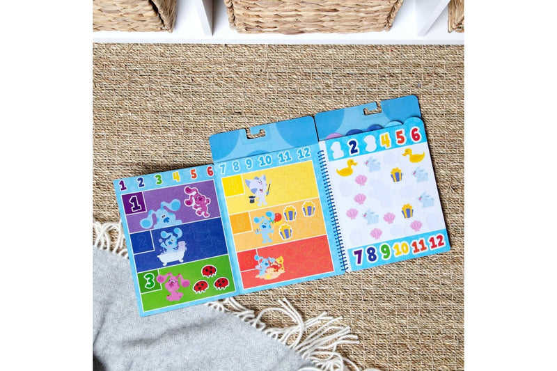 Melissa & Doug: Blue's Clues & You! Restickable Stickers - Letters/Numbers