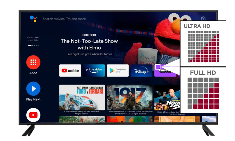LAD 55" UHD Smart TV