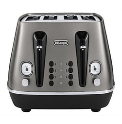 Delonghi Distinta Perla 4 Slice Toaster CTIN4003TB