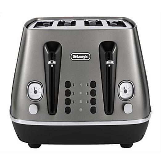 Delonghi Distinta Perla 4 Slice Toaster CTIN4003TB