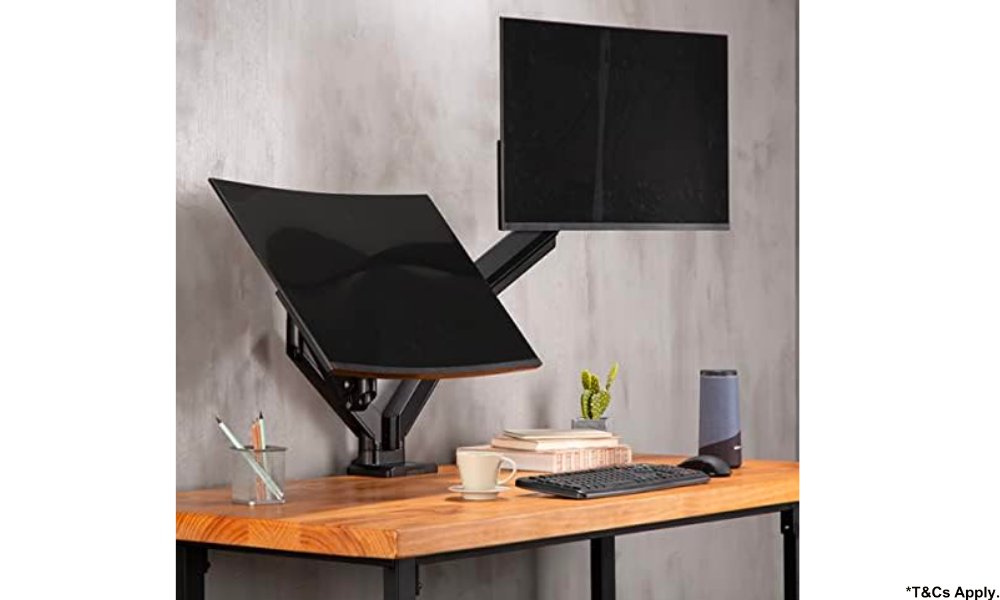 AVLT Dual Monitor Arm 13" - 43" Monitor Stand