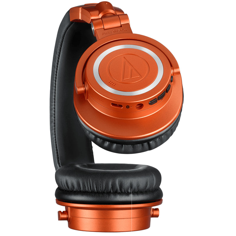 Audio-Technica ATHM50XBT2MO Orange Bluetooth Premium Studio