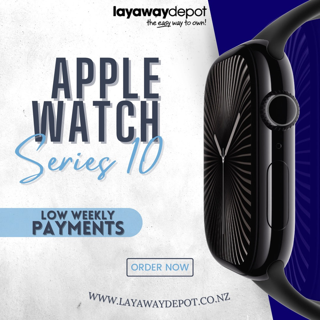 Apple Watch Series 10 GPS + Cellular 46mm Jet Black Aluminium - Sport Band