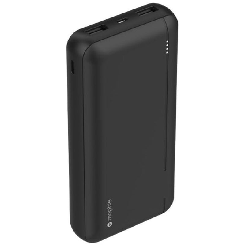 Mophie Powerstation Essential 20000mAH PD Powerbank - Black, 2 USB-A, 1 USB-C 20W PD Output