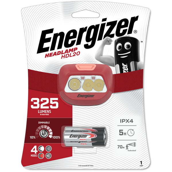 Energizer HDL 20 325L Head Light - ENL H-L TIER1