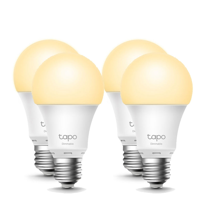 TP-Link Tapo L510E Smart Wi-Fi Dimmable LED Bulb E27 - 4-Pack