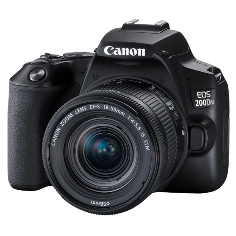 Canon EOS 200D Mark II DSLR Camera with 18-55mm Lens Kit