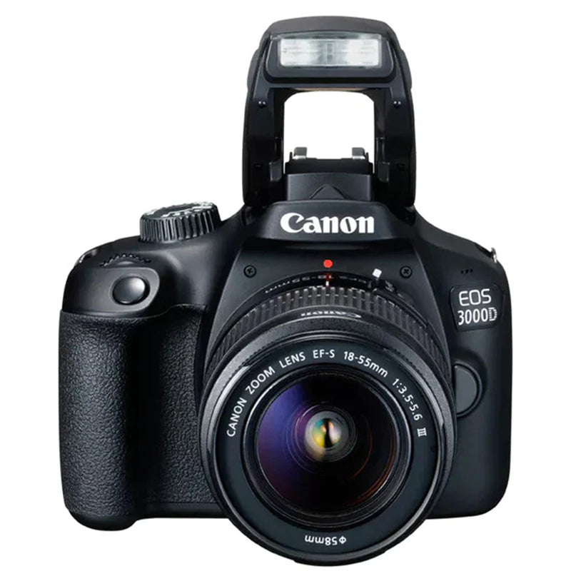Canon EOS 3000D (Perfect for Students) DSLR Entry-Level Camera with 18-55mm Lens