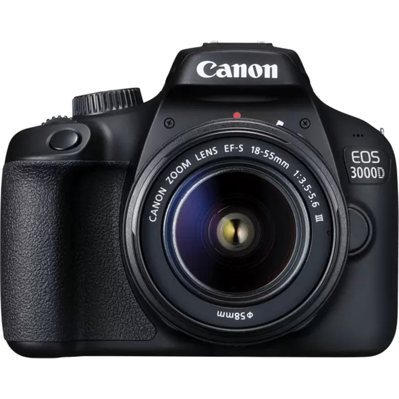 Canon EOS 3000D DSLR Entry-Level Camera (Perfect for students) with 18-55mm Lens Kit