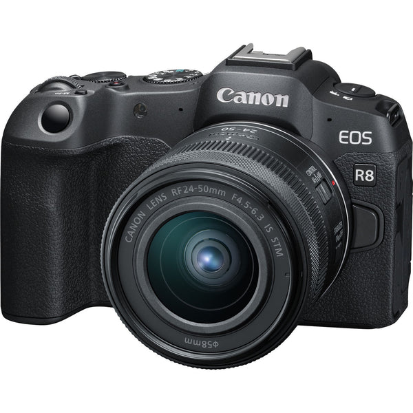 Canon EOS R8 Mirrorless Camera with 24-50mm Lens Kit