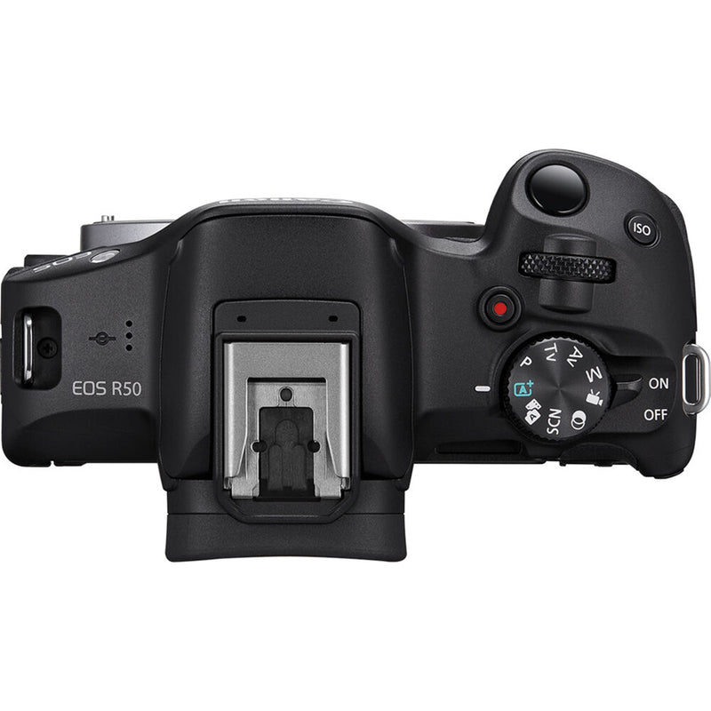 Canon EOS R50 Mirrorless Camera with 18-45mm Lens