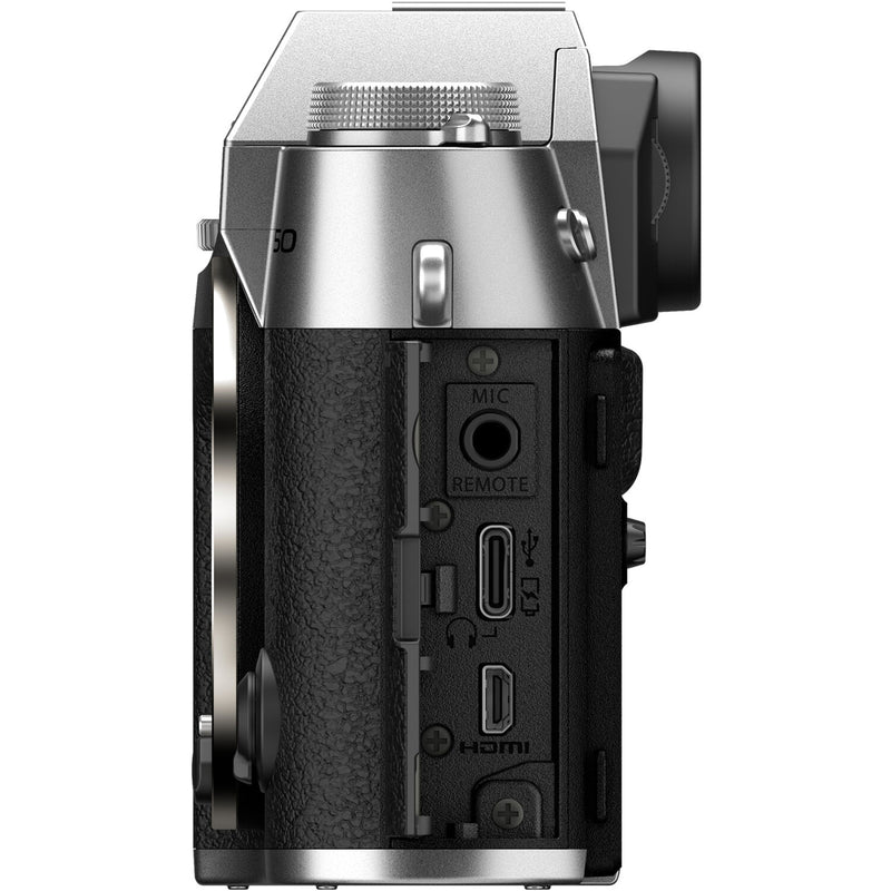 FujiFilm X-T50 Mirrorless Camera (Body only) - Silver