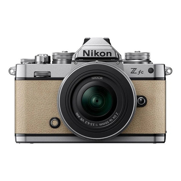 Nikon Z FC Mirrorless Camera with 16-50mm & 50-250mm Twin Lens Kit - Sand Beige