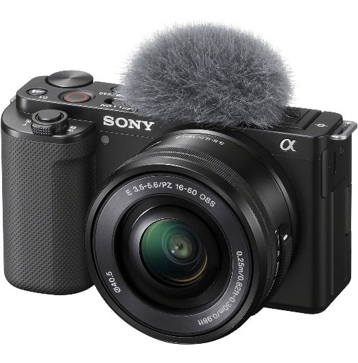 Sony ZV-E10 Mirrorless Camera with 16-50mm Kit - Black