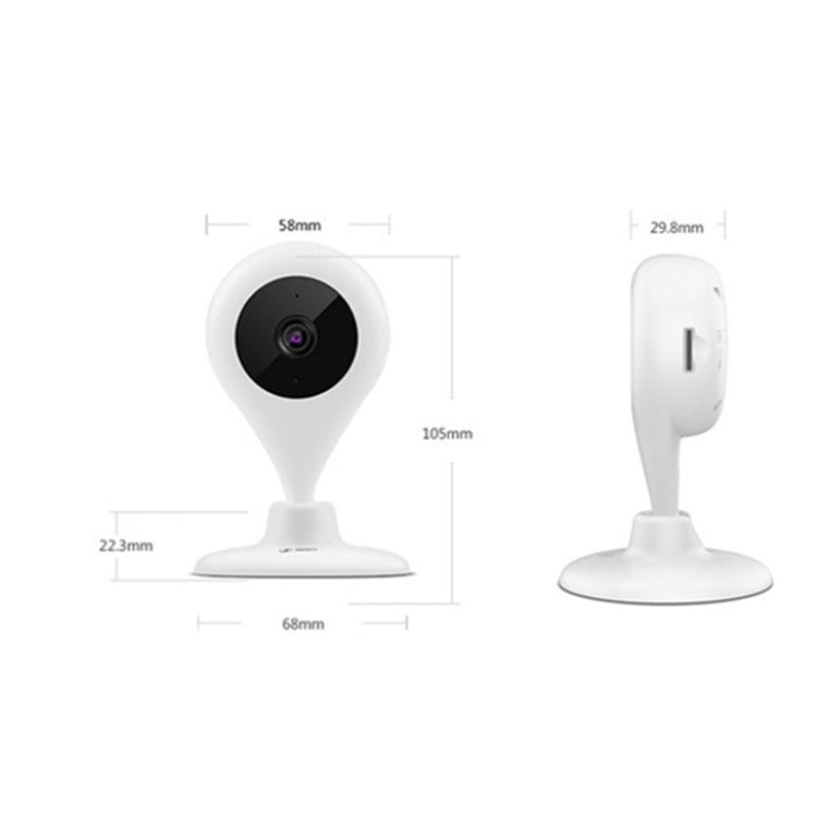 360 D503C Smart IP Camera 720P 24/7 Keep Your Home Much Safer, 7 Metres Night Vision Distance, Two- way real time communication, Face Recognition
