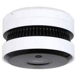 Dahua Photoelectric Smoke Alarm with 5MP IR AI-fire PoE Camera, Two-Way Audio, Micro-SD Slot