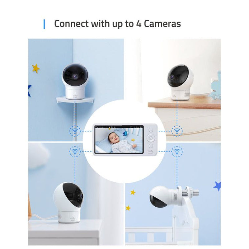 Eufy Baby SpaceView Pro HD Smart Wire-Free Baby Monitor - Add-On Camera