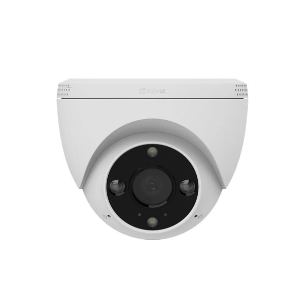 EZVIZ H4-2K 3MP (2K) IP Fixed Turret Wi-Fi Smart Home Camera with Active Defense Light &Siren.2-WayTalk. Colour Night Vision. IP67. AI Human & Vehicle Shape Detection. Supports H.265. MicroSD Card Slot (512GB)