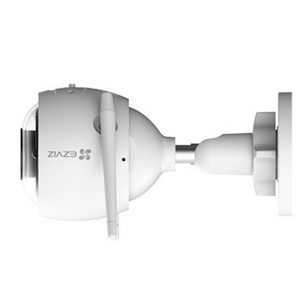 EZVIZ H3 2K Outdoor WiFi Smart Home Camera With Colour Night Vision. 2.8mm Lens, 1/2.7" Progressive Scan CMOS Smart H.264/H.265, 3D DNR, Digital WDR, Max 30fps, Micro SD card slot (Max. 512GB).
