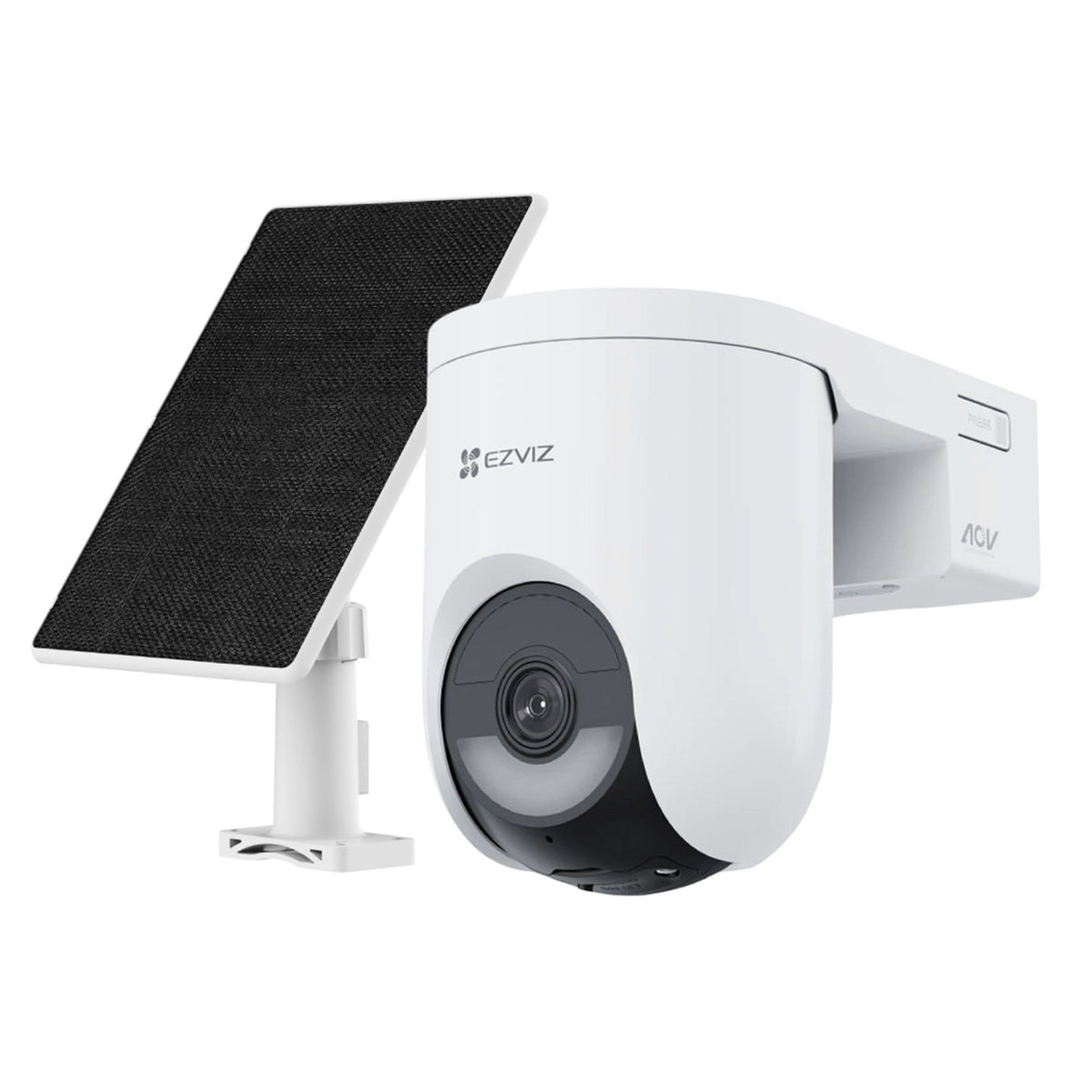 EZVIZ HB8 Lite Kit 4MP/2K+ Outdoor Wire-Free Battery PT Camera with Solar